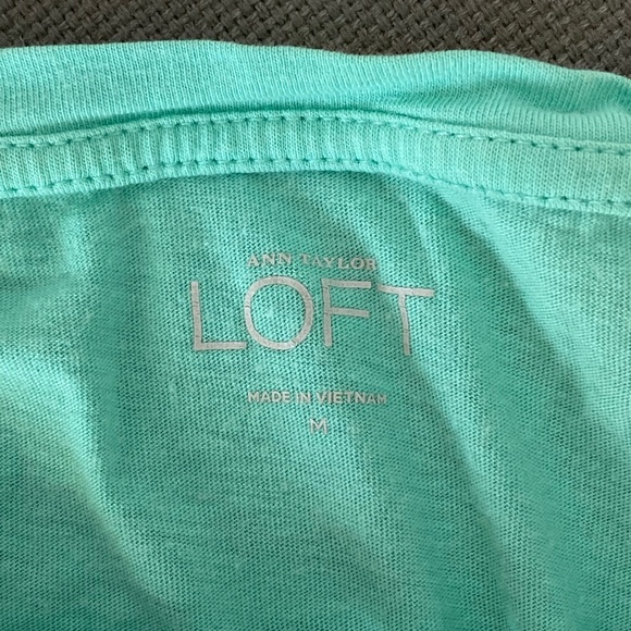 Loft turquoise basic tee - Picture 2 of 3